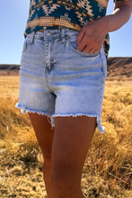 Kreek Stretchy Denim Shorts