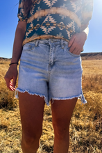 Kreek Stretchy Denim Shorts