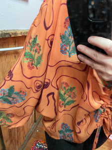 Kantha Crepe Butterfly Tops