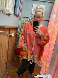 Kantha Pullover Top