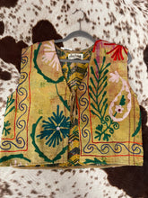 Distressed Kantha Suzani Vests