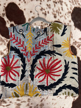 Distressed Kantha Suzani Vests
