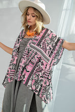 Tribal Satin Kimono