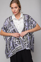 Tribal Satin Kimono