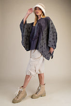 Peace and Love Poncho Top