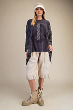 Peace and Love Poncho Top