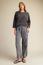 Black Dust Chambray Denim Pants
