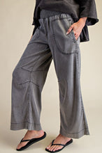 Black Dust Chambray Denim Pants