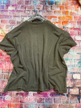 Boxy Striped  Textured Top
