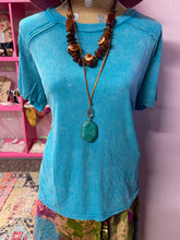 Punchy Colored Ribbed Stretchy Top