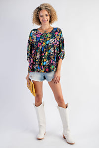 Paper Flowers Top