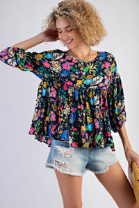 Paper Flowers Top