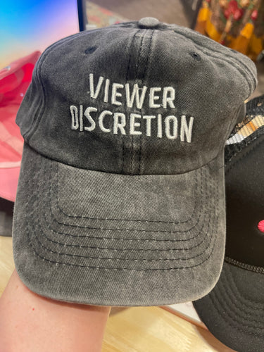 Viewer Discretion Hat