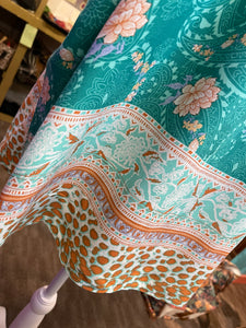 Aztek Paisley Print Kimono