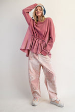 Wild Petal Babydoll Top