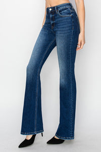 High Rise Relaxed Boot Cut Jeans by Risen