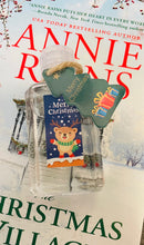 Christmas themed bottle with hand sanitizer inside