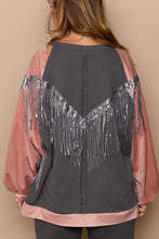 Endless Love Sequin Fringe Sweatshirt