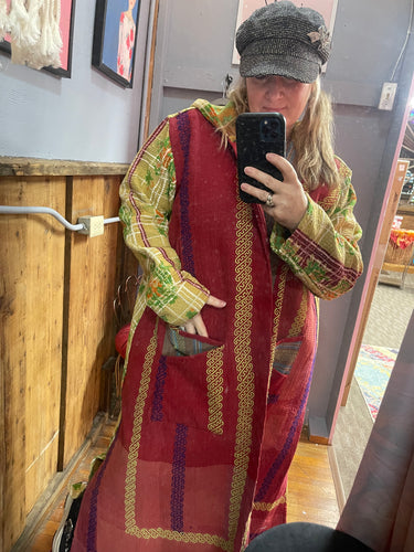 Kantha Bae Rising Sun Coat