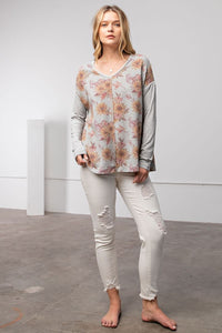 Flower Power Thermal Top