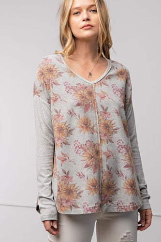 Flower Power Thermal Top