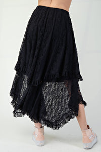 The Addams Lace Skirt