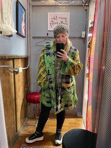 Kantha Drifter Coat