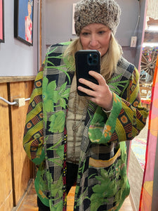 Kantha Drifter Coat