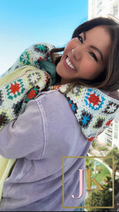 The Sia Crochet Hood Hoodie Sweatshirt
