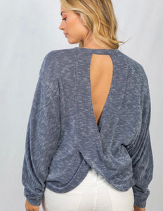 The Sappire Open Back Top
