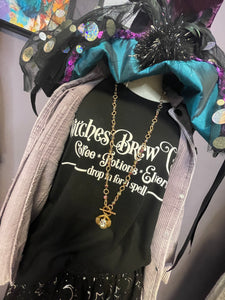 Witches Brew Cafe Halloween Tee