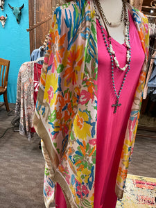 Multi Colored Kimonos